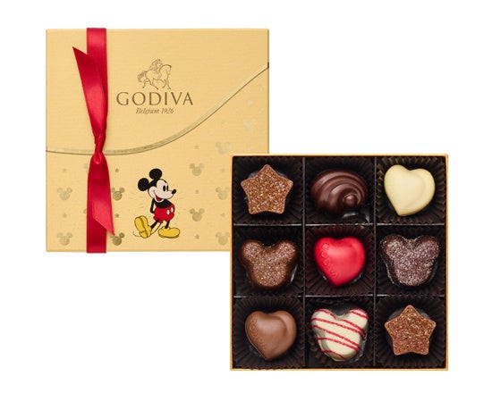 GODIVA ミッキー ミニー セット ミッキー＆ミニー / トリュフチョコレート コレクション