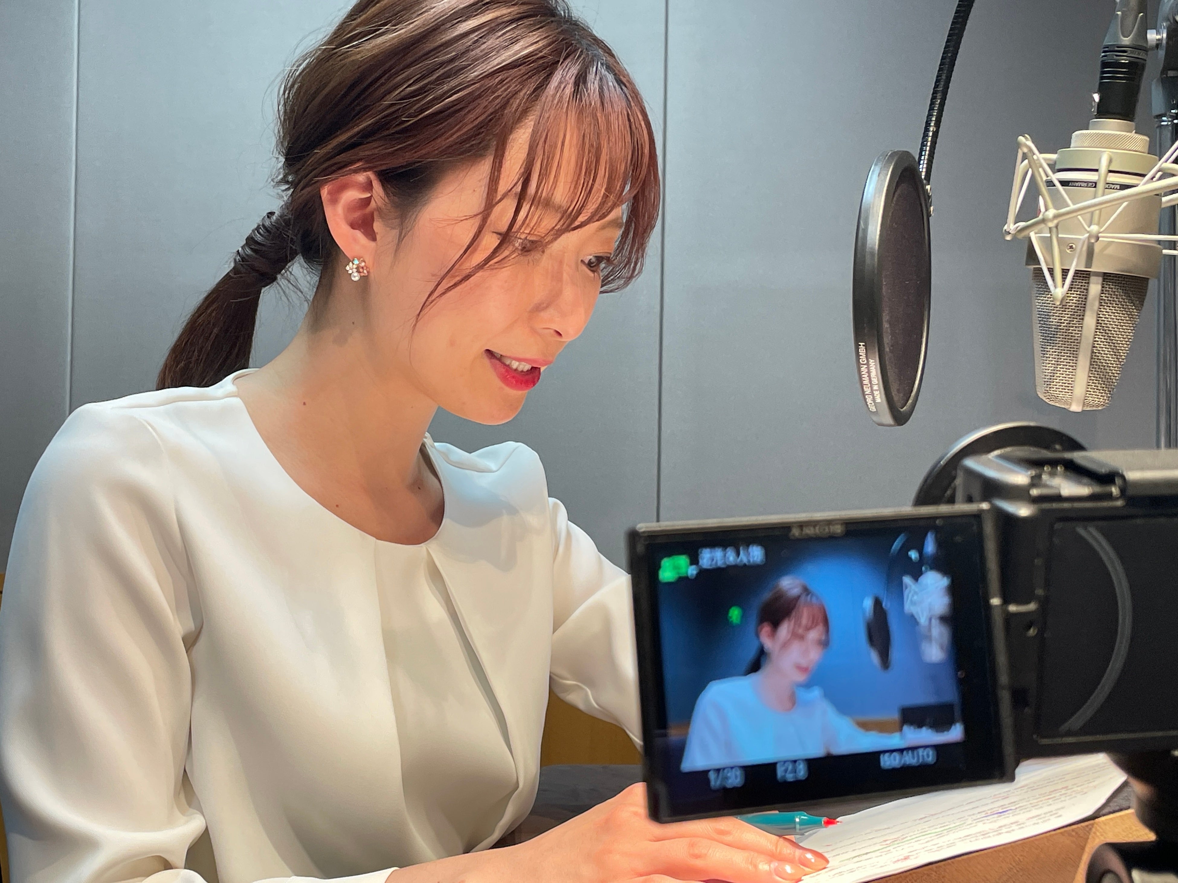 東海テレビ　速水里彩アナウンサー