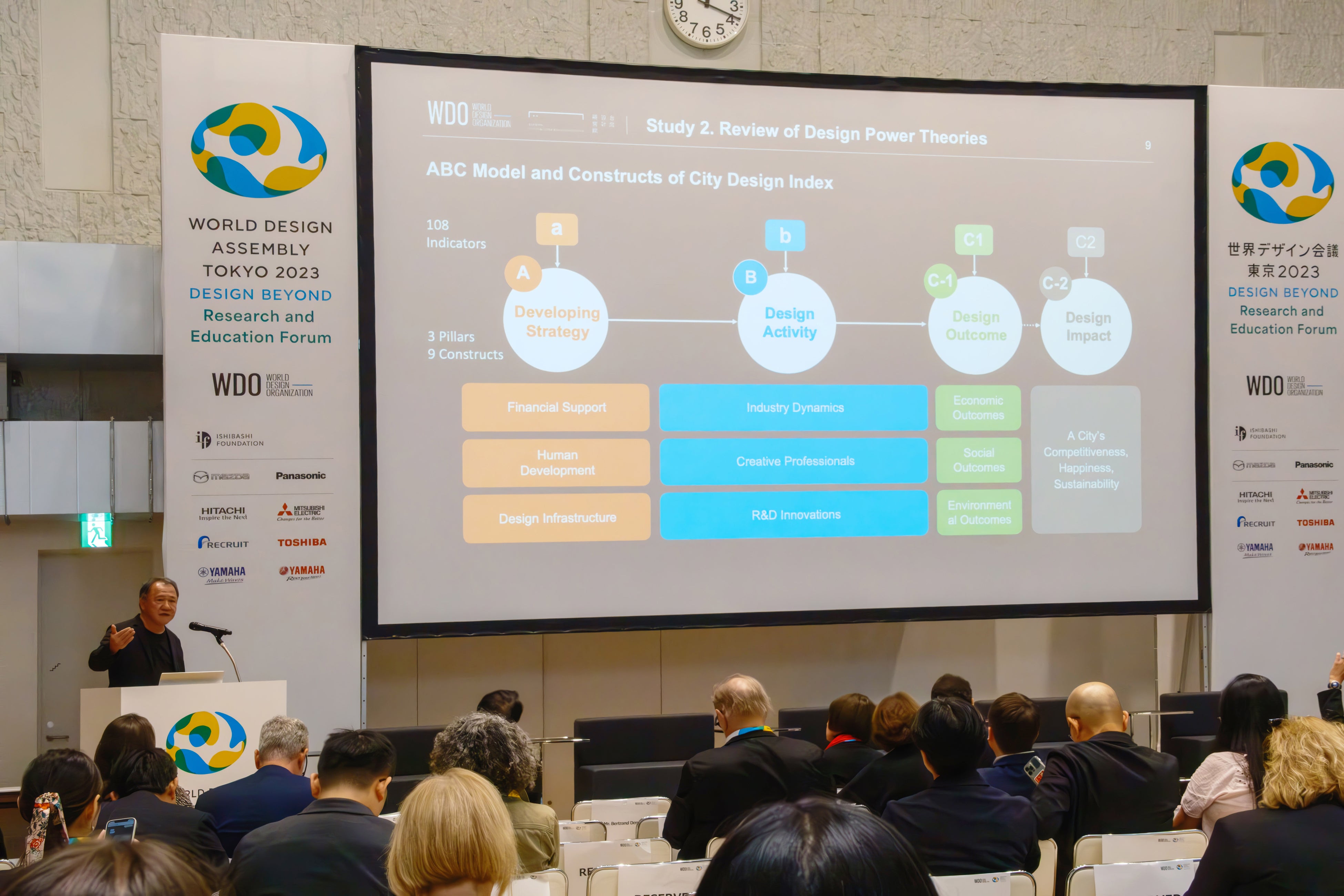 TDRI 研究開発長 劉世南氏がWDO世界デザイン会議東京2023にて発表