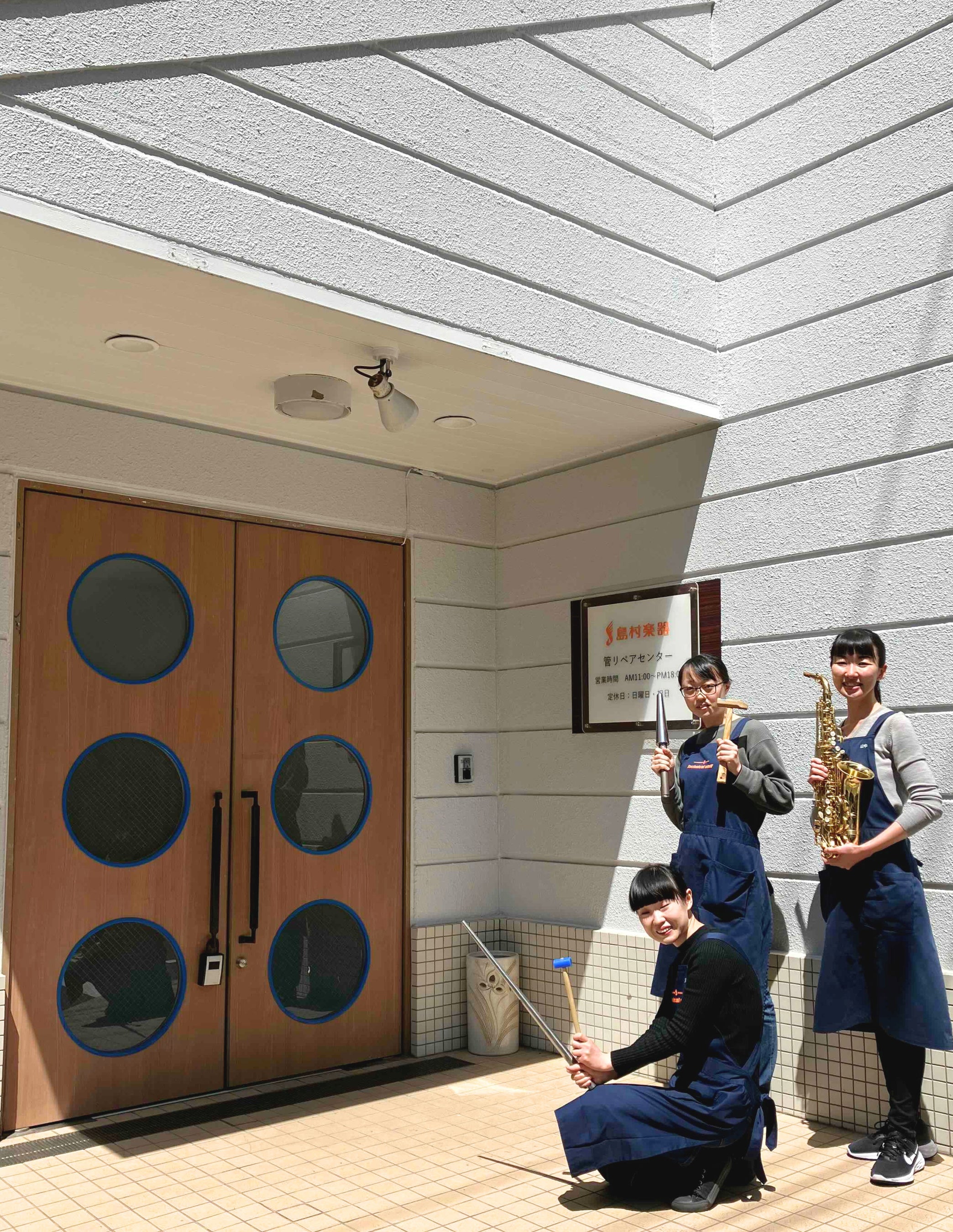 店舗入り口の様子