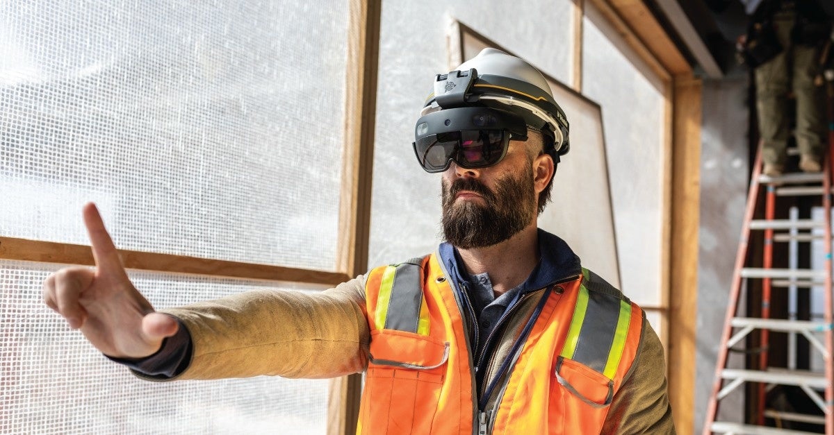 周辺の紫外線量に応じて明るさを調整するTrimble HoloTint