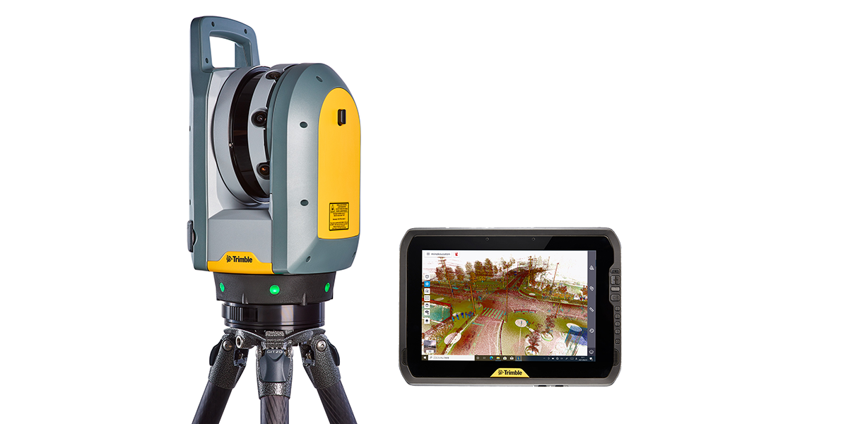取得点群の自動合成機能を搭載した地上型スキャナーシステム『Trimble