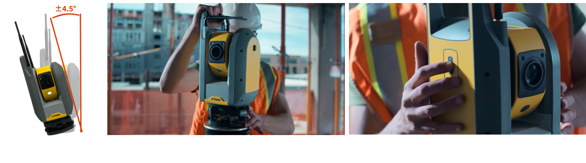 三脚に据えて電源をいれるだけの簡単設置