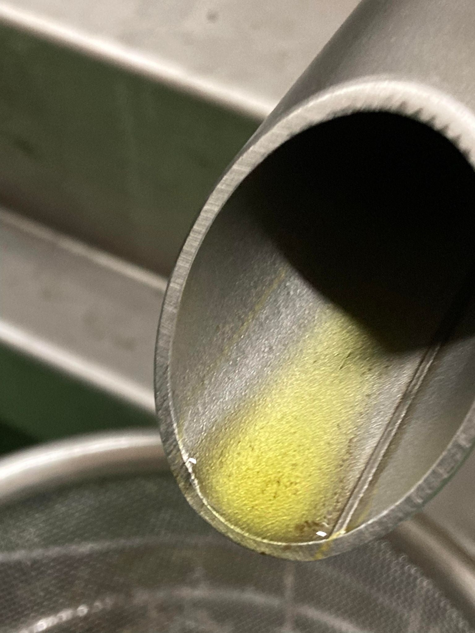 オイルが出てくる様子