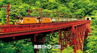 黒部峡谷トロッコ電車②