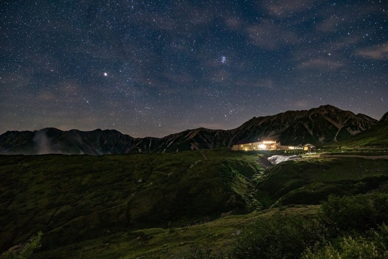室堂の星空
