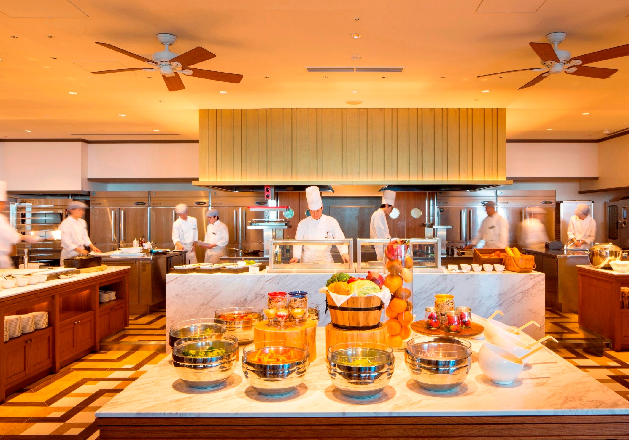 ブッフェ・ダイニング「オーシャンエラス」ブッフェボード