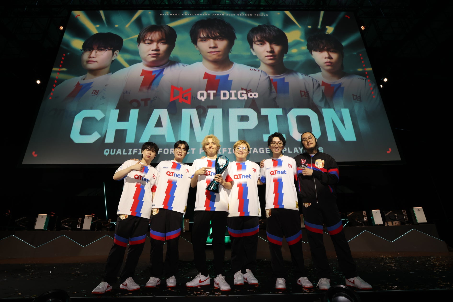 【悲願達成】eスポーツ日本一!QT DIG∞、初優勝で国際大会へ! 【悲願達成】eスポーツ日本一!QT DIG∞、初優勝で国際大会へ!