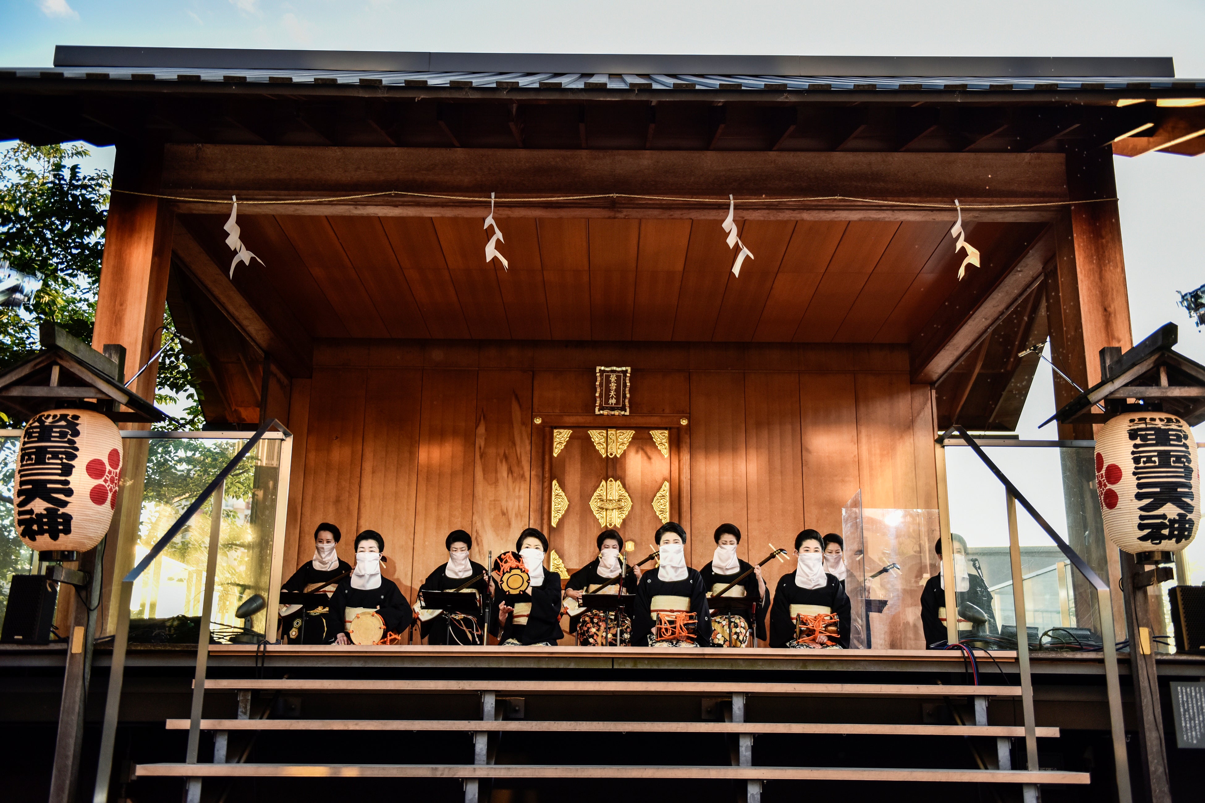 鳥羽屋里夕連中（長唄三味線）×望月晴美連中（邦楽囃子）