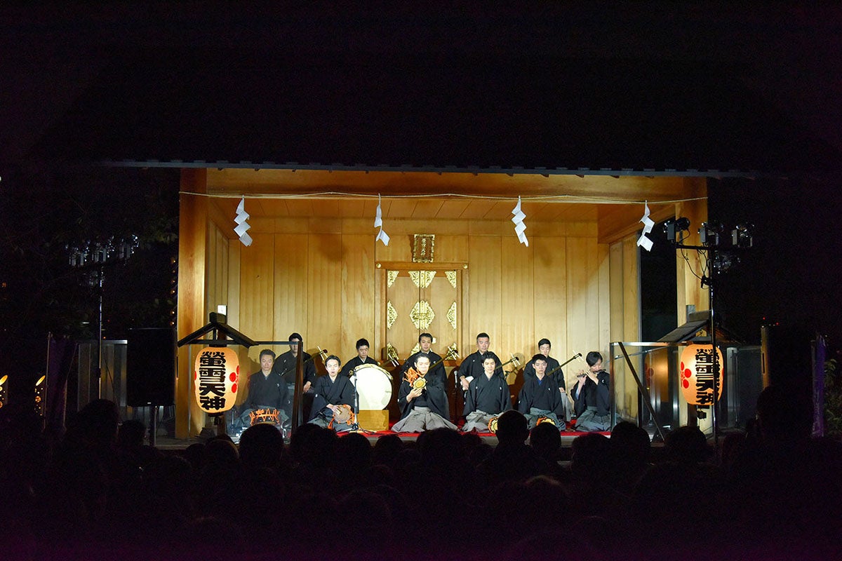 赤城神社 夕暮れライブ