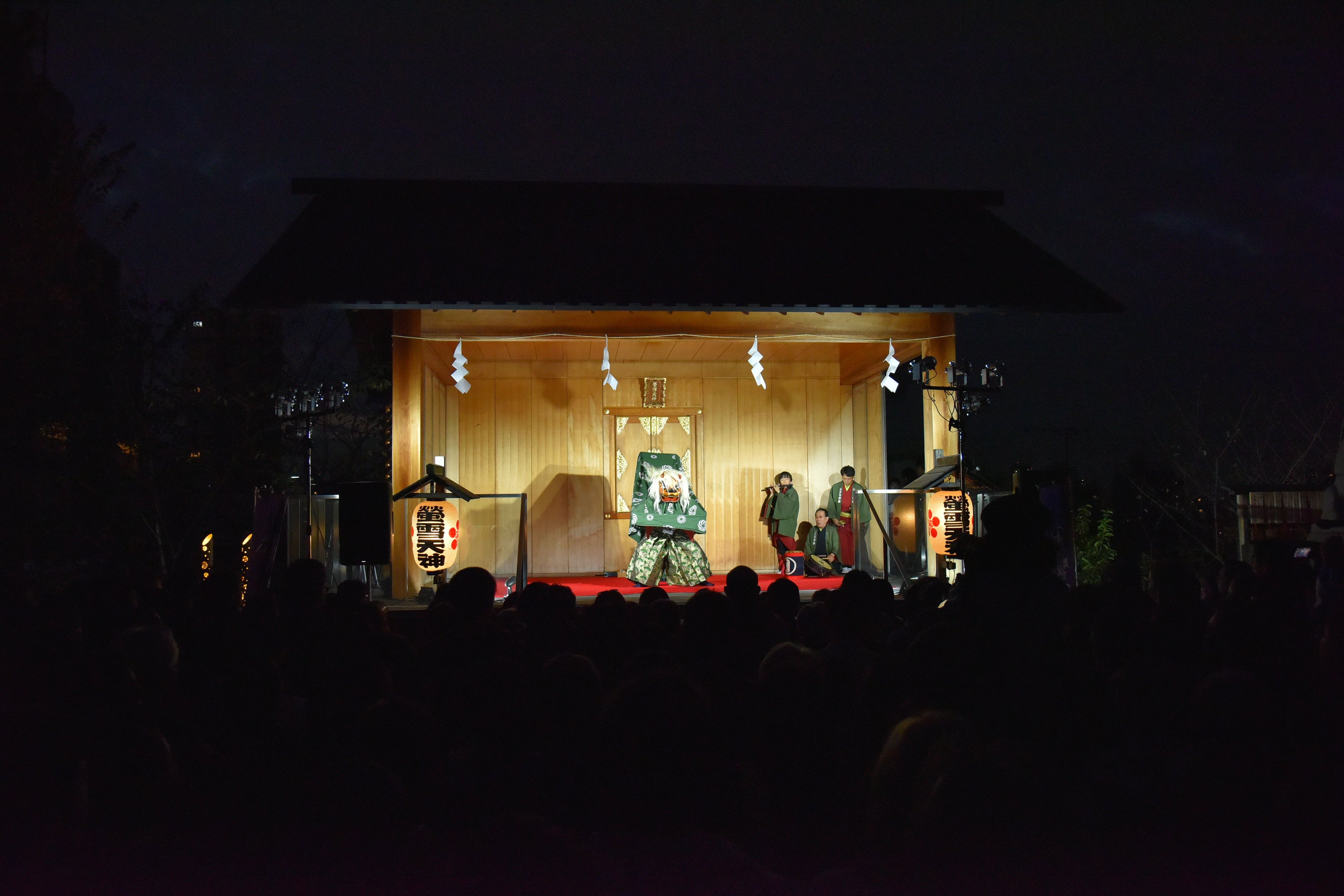 赤城神社 夕暮れライブ