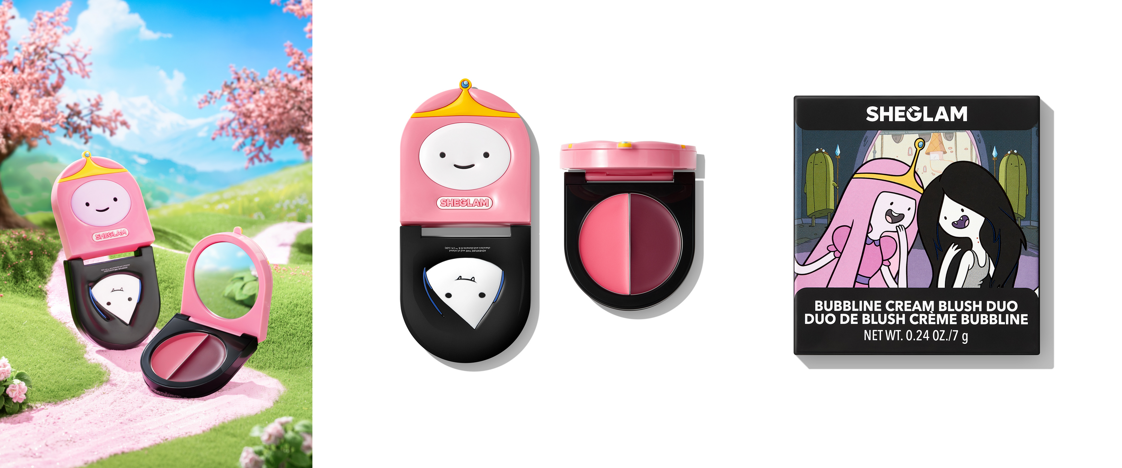 【新品⭐︎】アドベンチャー・タイム　SHEGLAM 公式 フルコレクションセット Adventure Time | SHEGLAM Full Collection Set