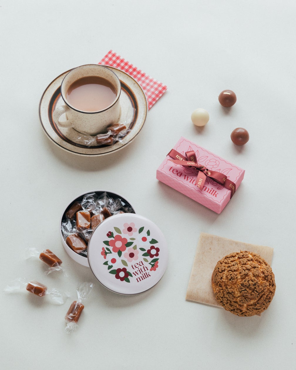 【新商品】ミルクティー味のお菓子ブランド「tea with milk」より ...