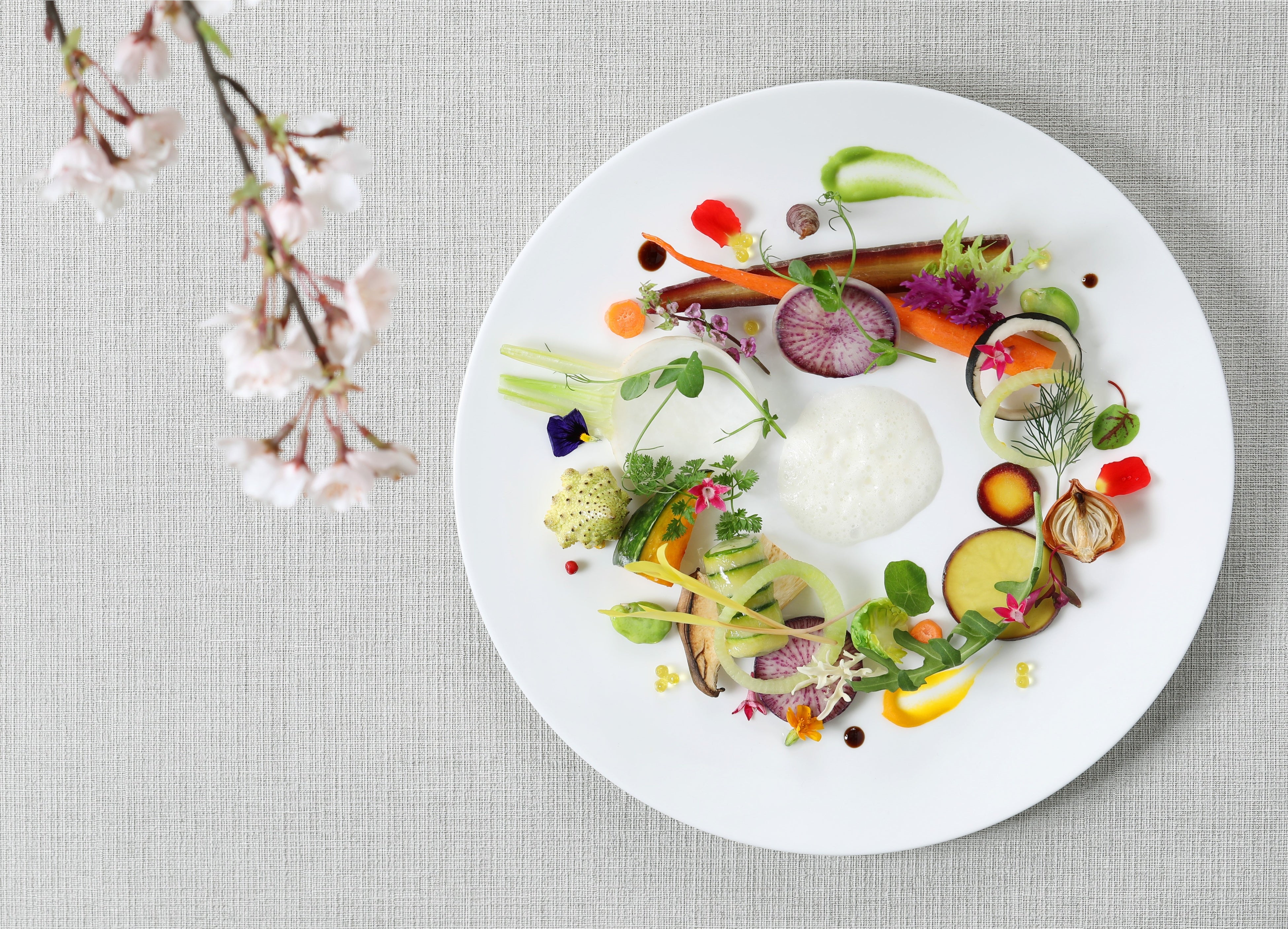 新しいスタイルの前菜「ポタジェ」