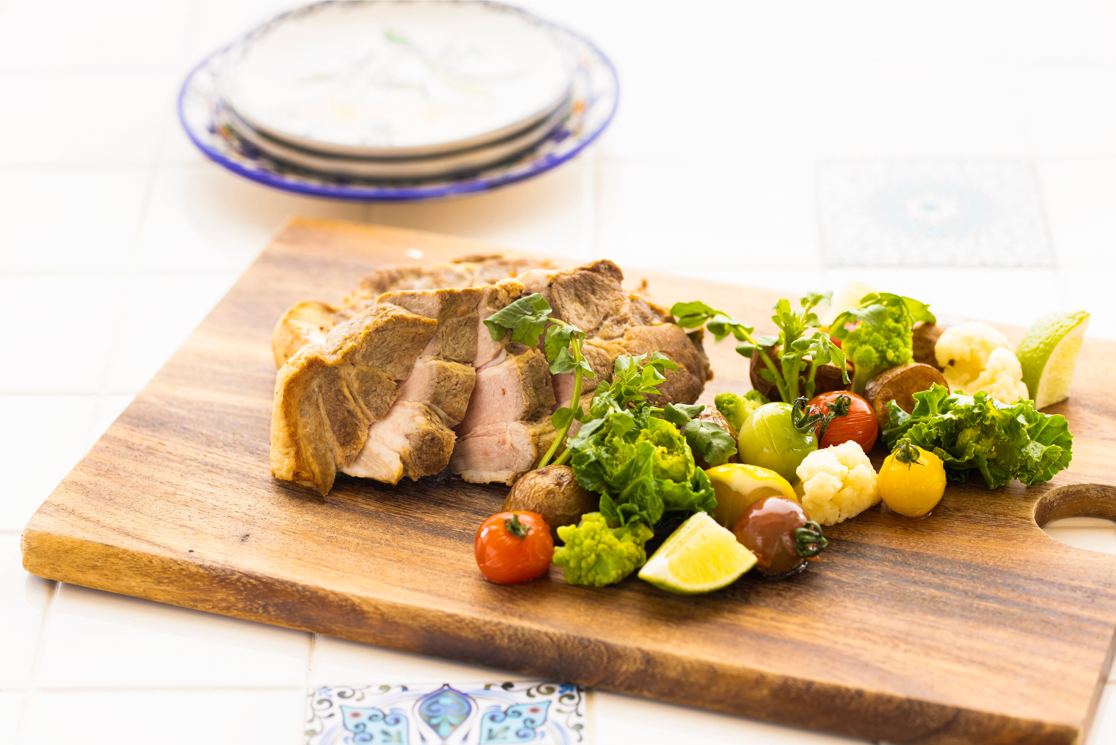 スペイン風ポークソテー