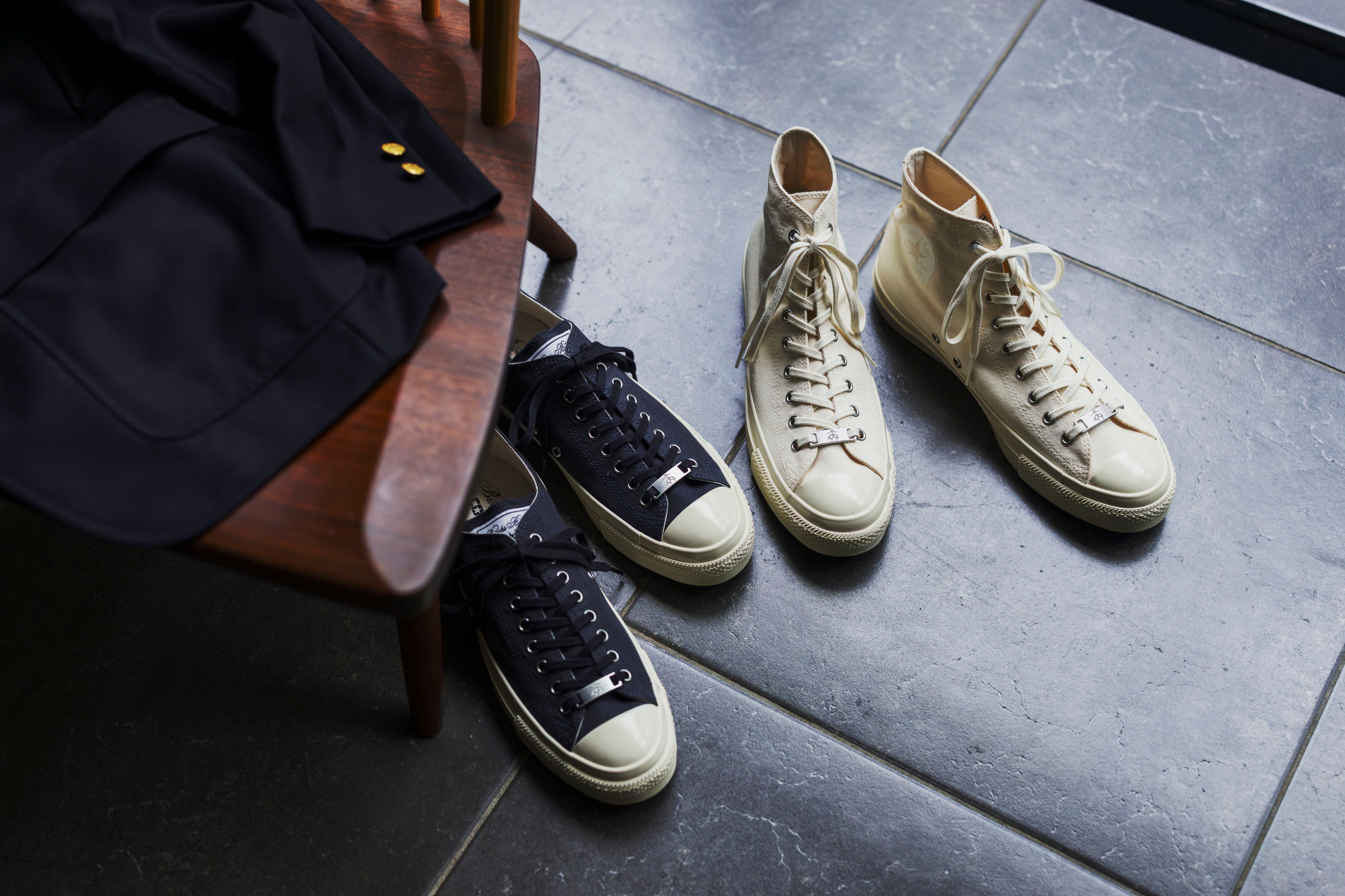 Brooks Brothers × CONVERSE 人気コラボレーション第2弾、ユニセックスで楽しめる限定スニーカー2型が登場