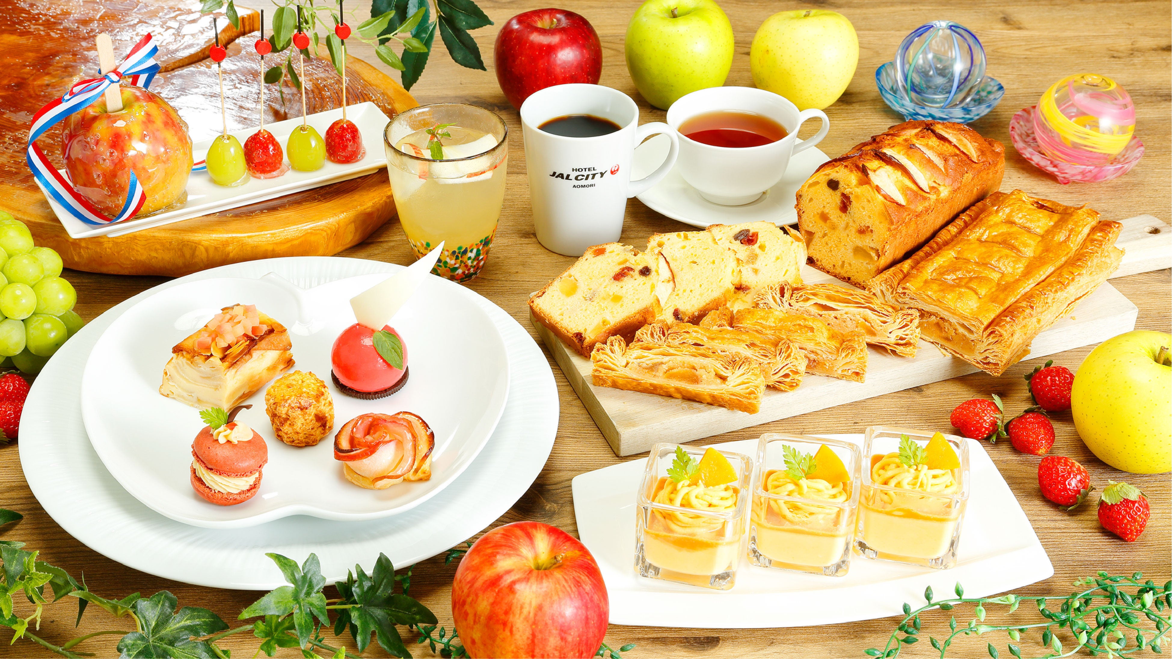 ホテル特製スイーツでおもてなし※写真はイメージです