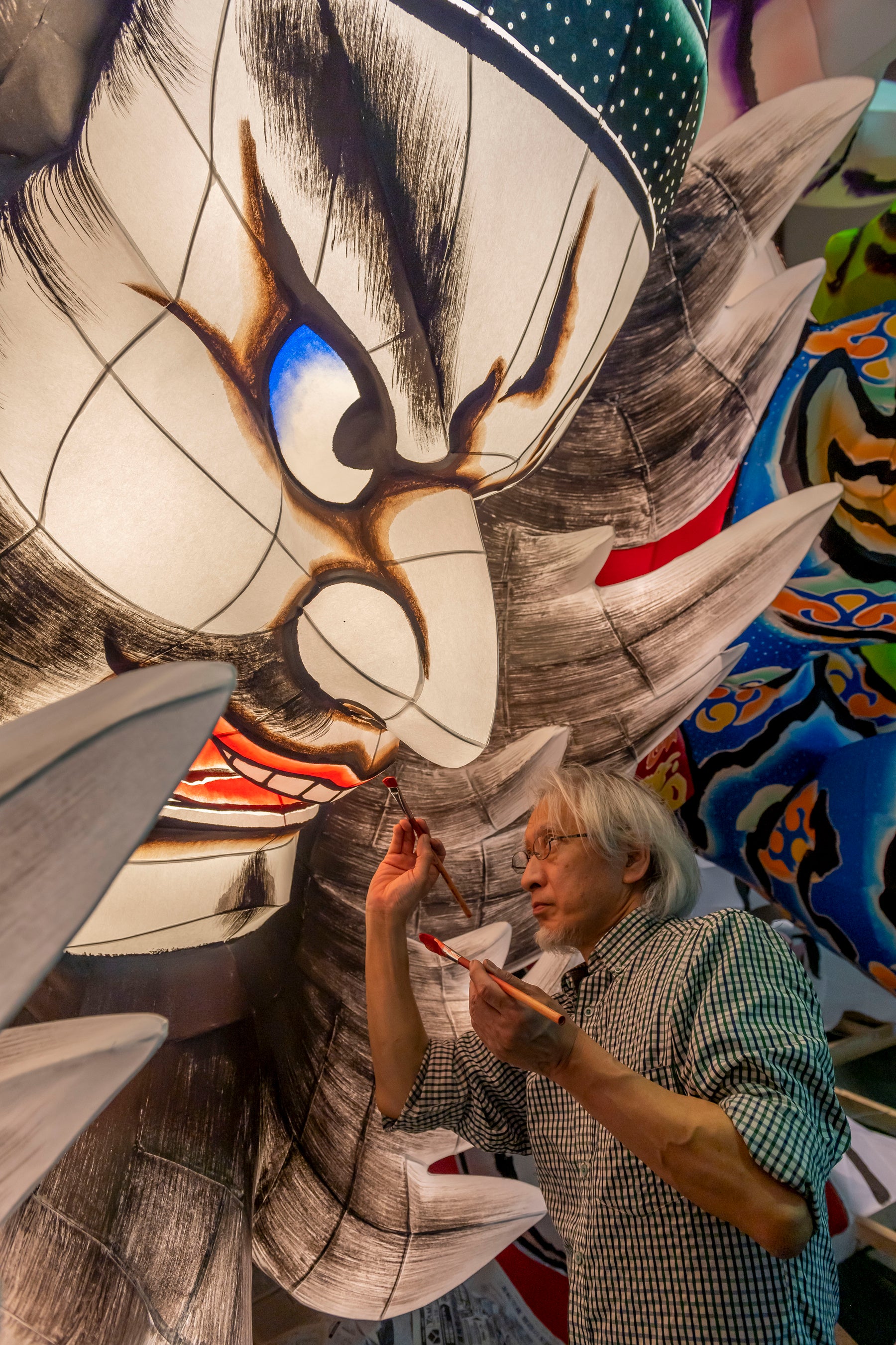 ねぶた師 竹浪 比呂央 氏