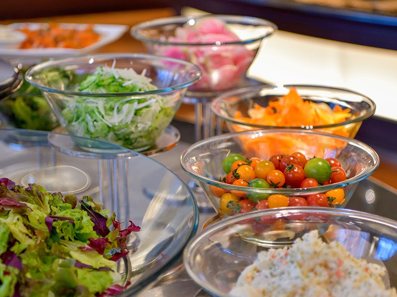 彩り豊かなサラダ