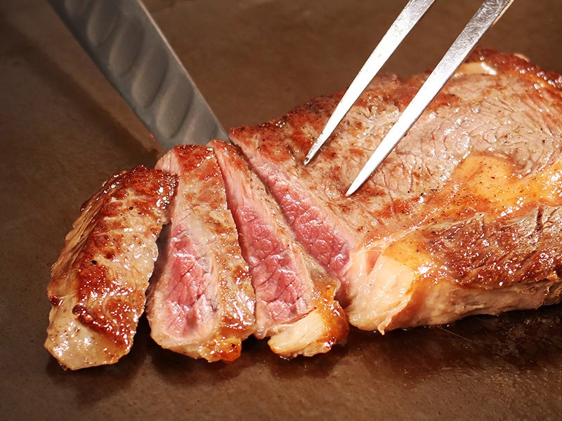 シェフズコーナー：リブロースステーキ