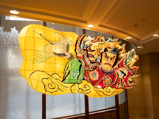 【ホテルJALシティ青森】「王子喬」と「飛行機」ねぶたの常設展示を開始 【ホテルJALシティ青森】「王子喬」と「飛行機」ねぶたの常設展示を開始