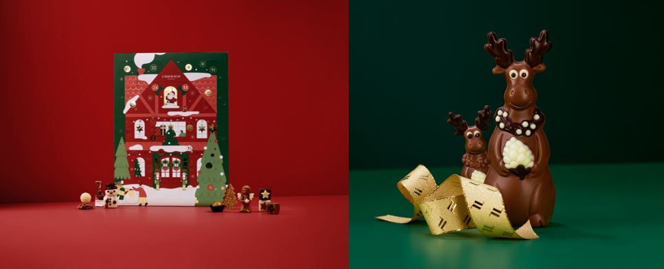 雪に包まれて。スイスのクリスマスへようこそ Läderach（レダラッハ） クリスマス コレクション
