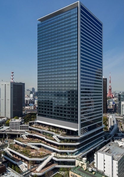 会場の浜松町館が入る40階建ての東京ポートシティ竹芝