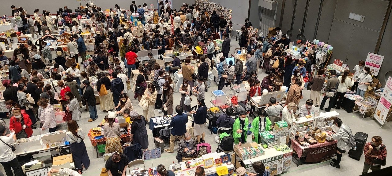 にゃんだらけ会場の様子(昨年開催のin大阪)