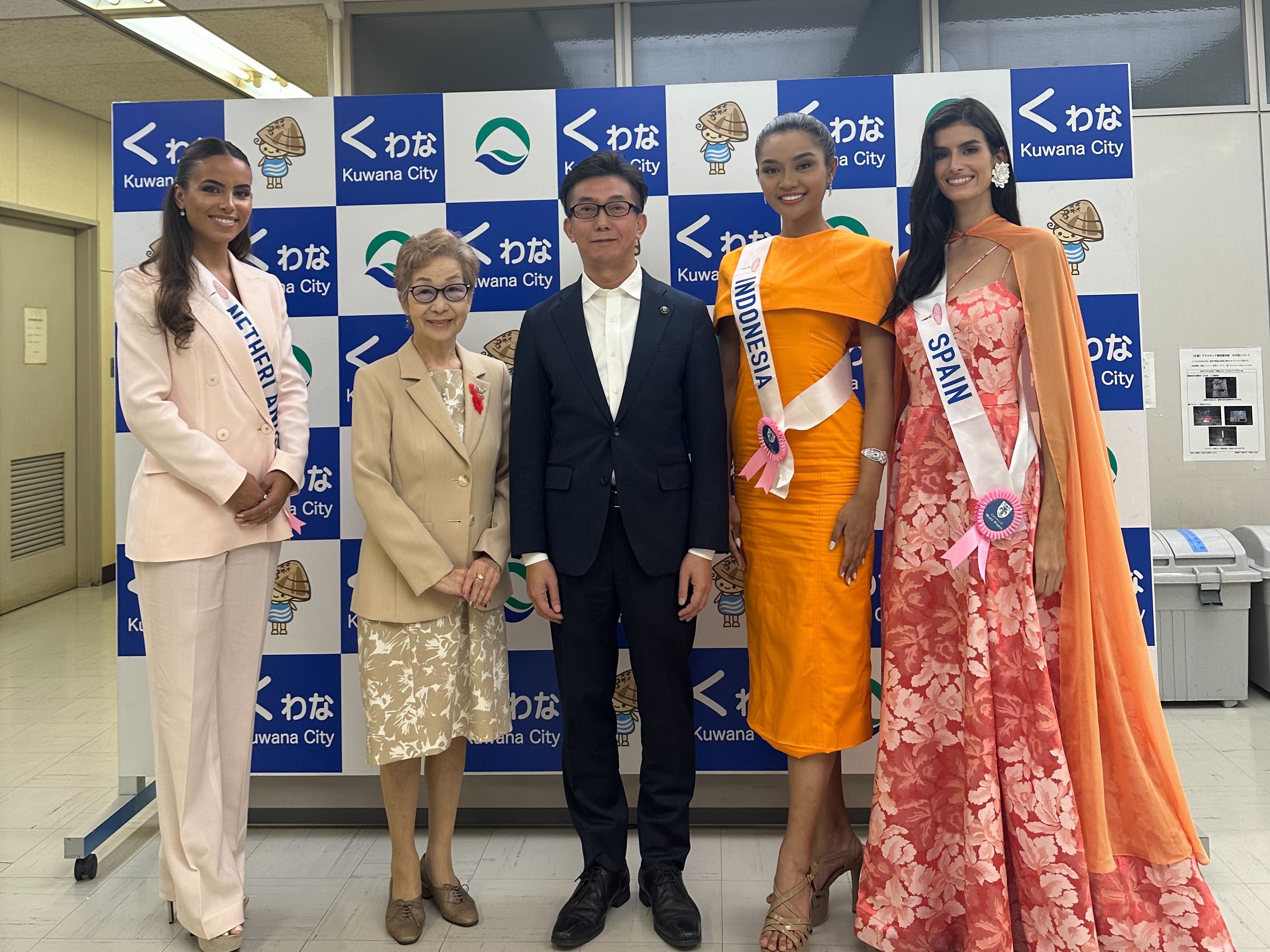 ミス・インターナショナル 三重県桑名市訪問