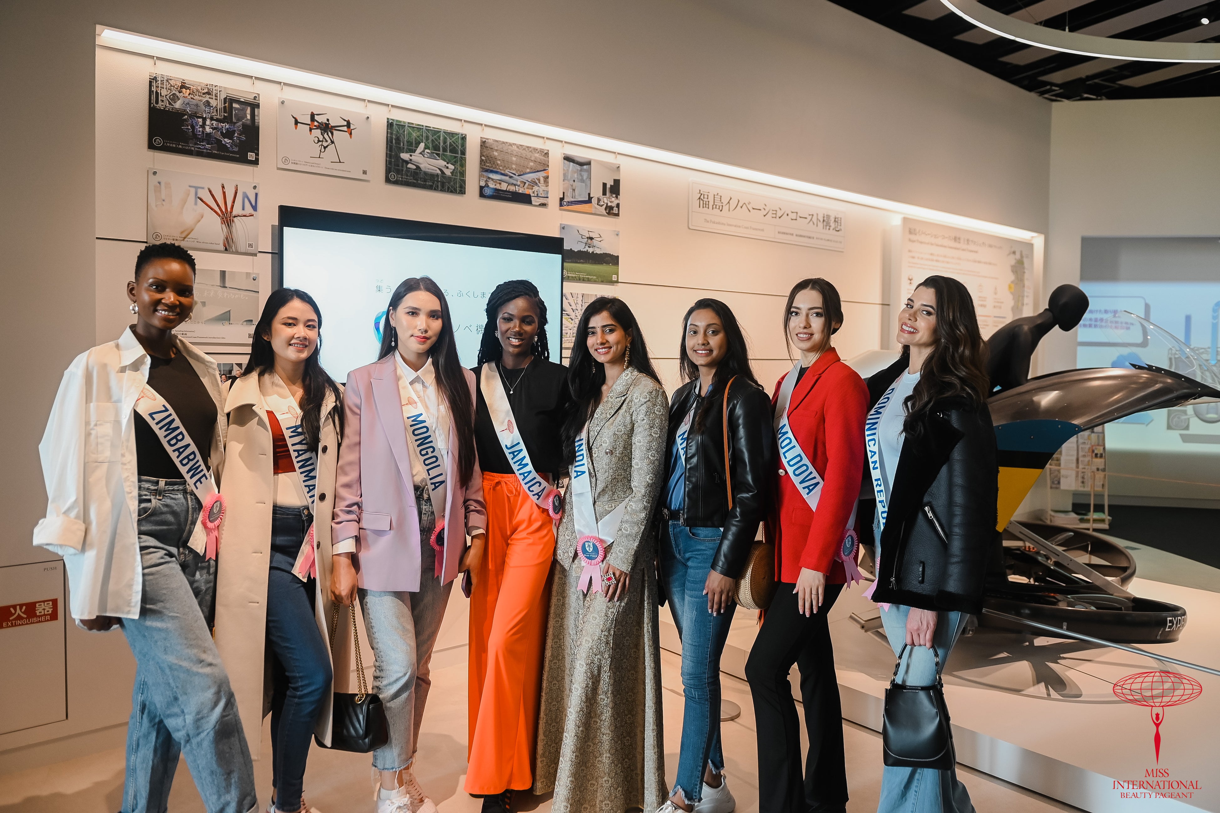 ミス・インターナショナル福島訪問