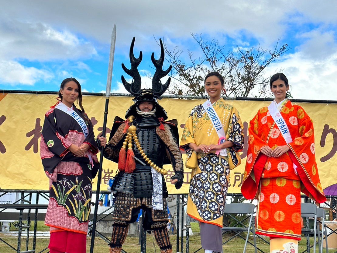 ミス・インターナショナル 三重県桑名市訪問