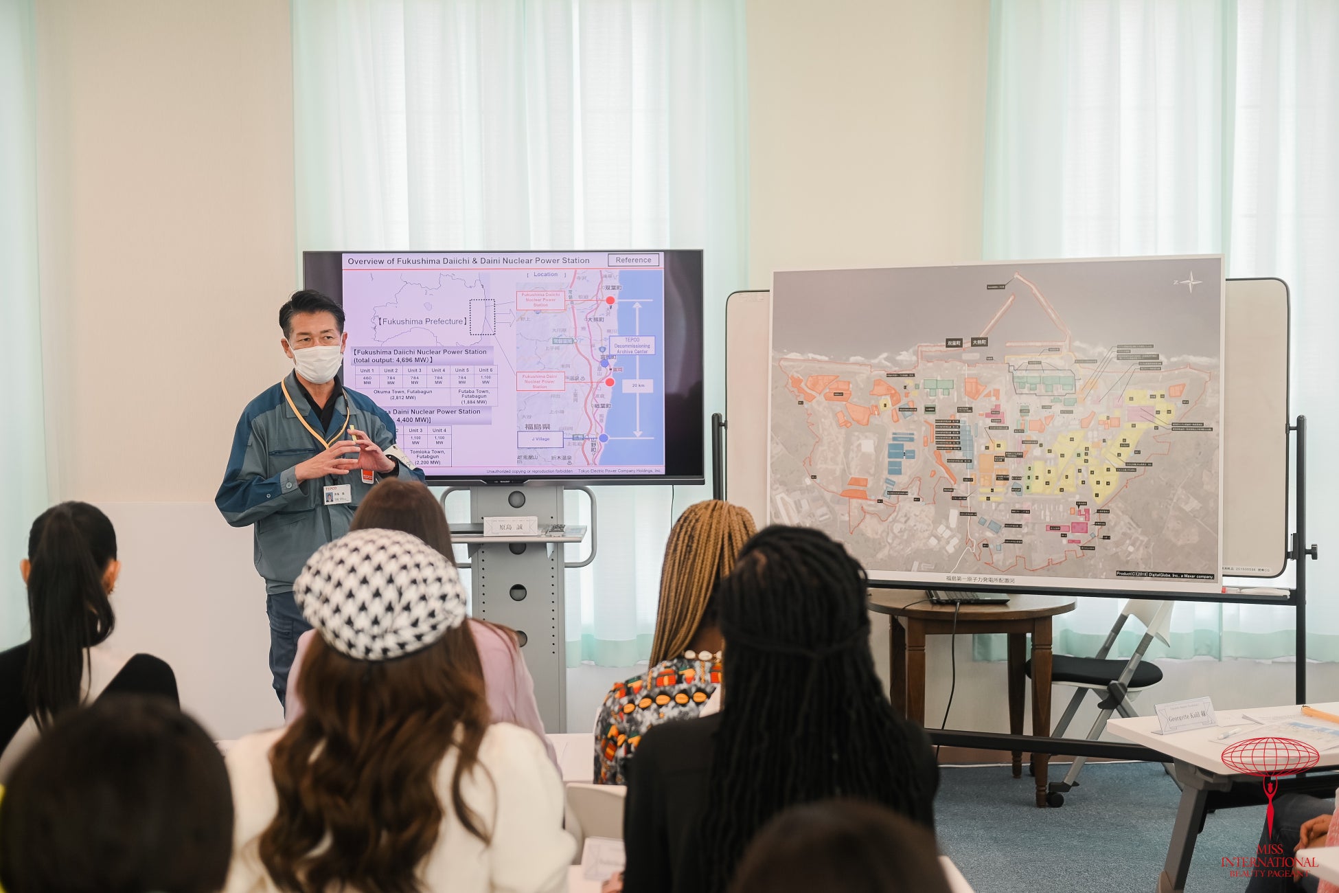 ミス・インターナショナル 福島訪問