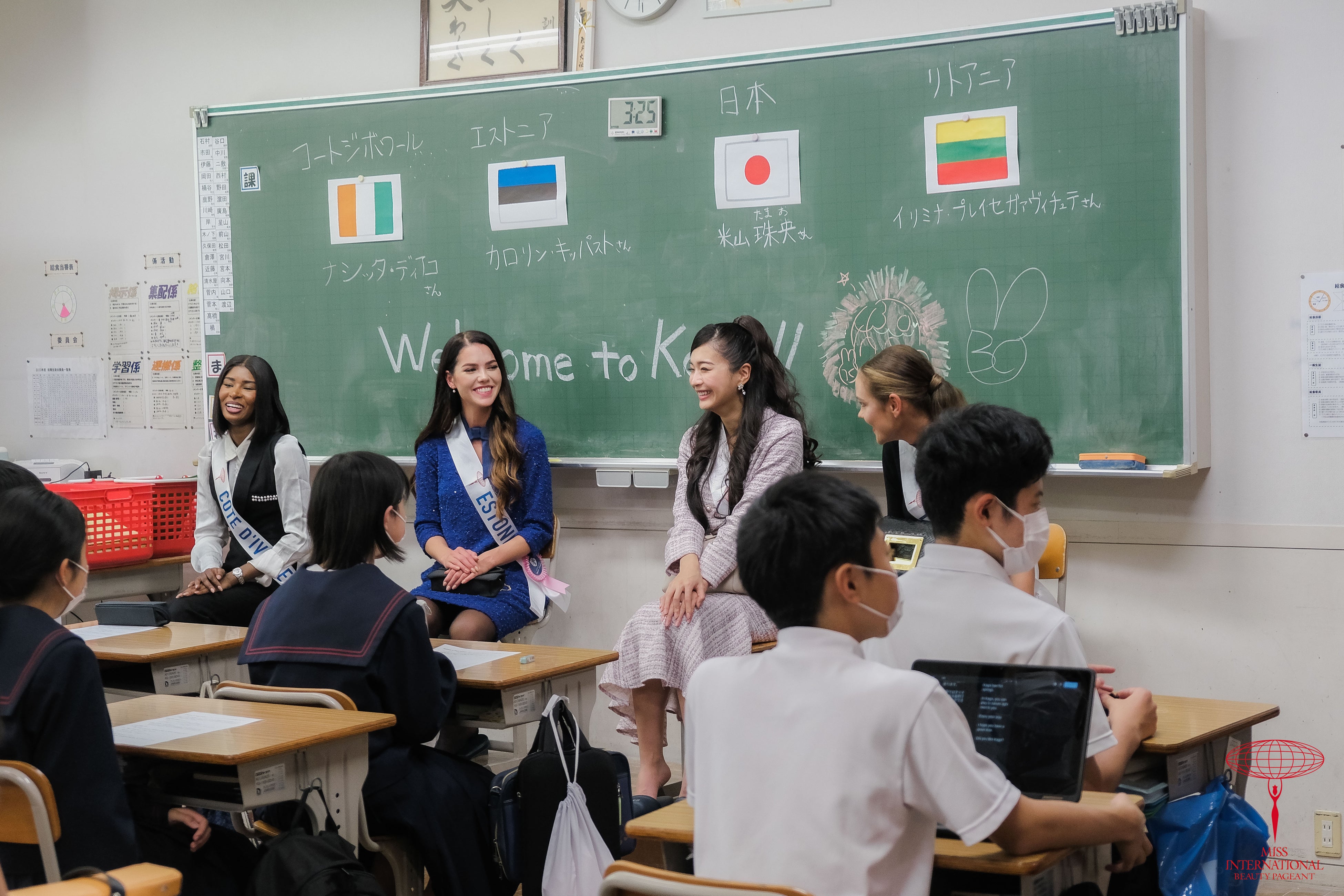 ミス・インターナショナル加賀市訪問