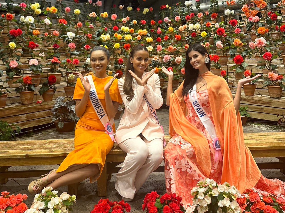 ミス・インターナショナル 三重県桑名市訪問