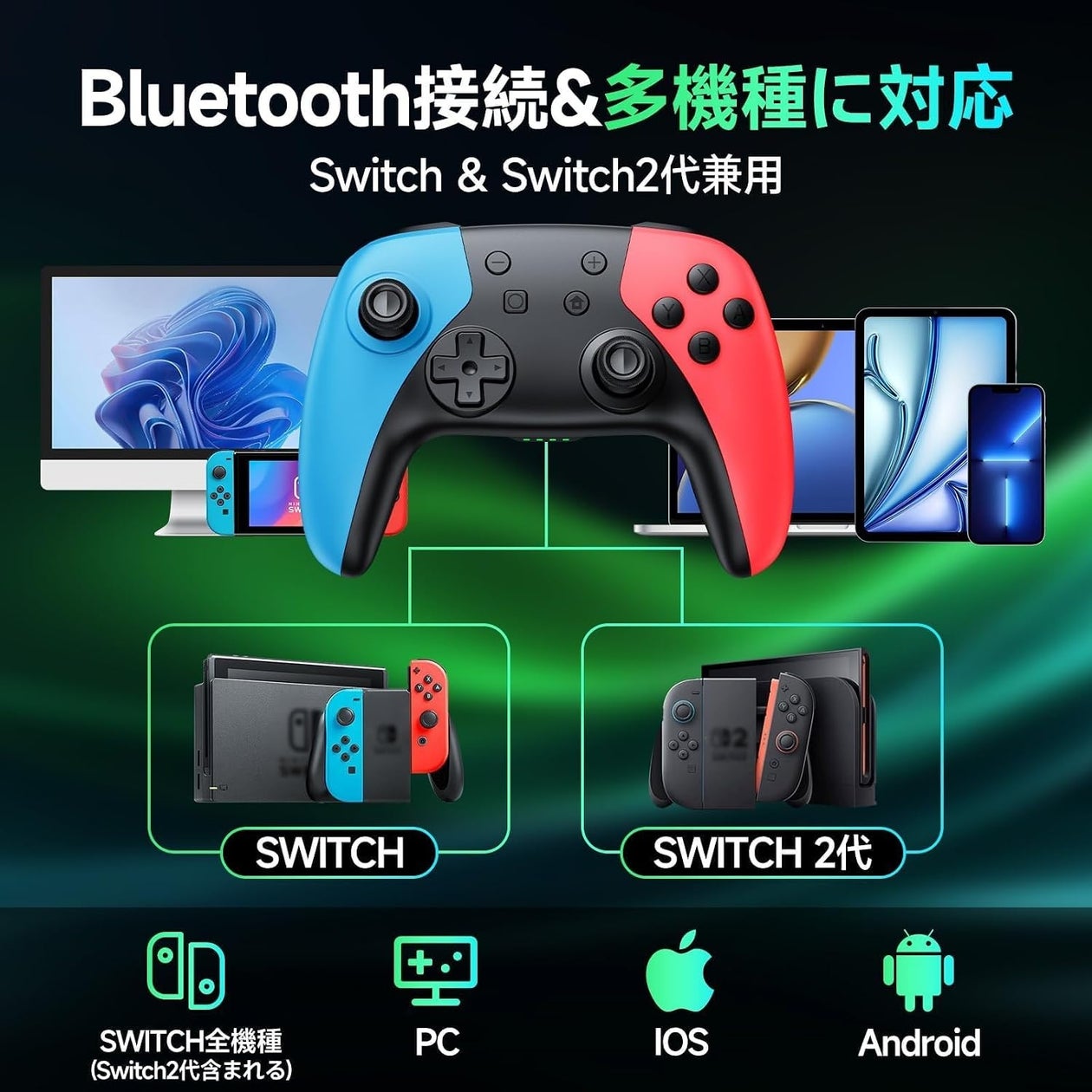 【限定セール】Switch 2対応プロコンが3千円台!ドリフト無・マクロ機能も◎ 【限定セール】Switch 2対応プロコンが3千円台!ドリフト無・マクロ機能も◎