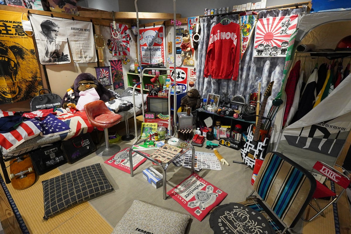 完全再現されたヤンキーの部屋