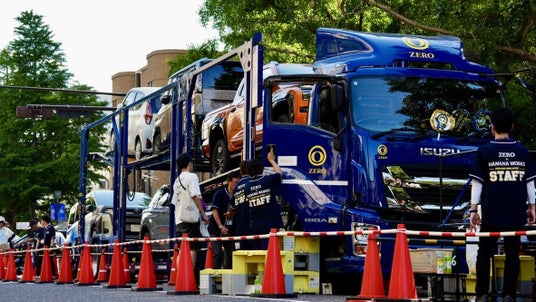 約300人の親子が参加!「かながわMIRAIストリート2026」でキャリアカーの乗車体験 約300人の親子が参加!「かながわMIRAIストリート2026」でキャリアカーの乗車体験