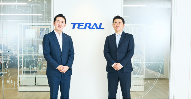 （左：テラル代表取締役副社長菅田 貴之氏　右：マルチブック代表取締役CEO渡部　学氏）