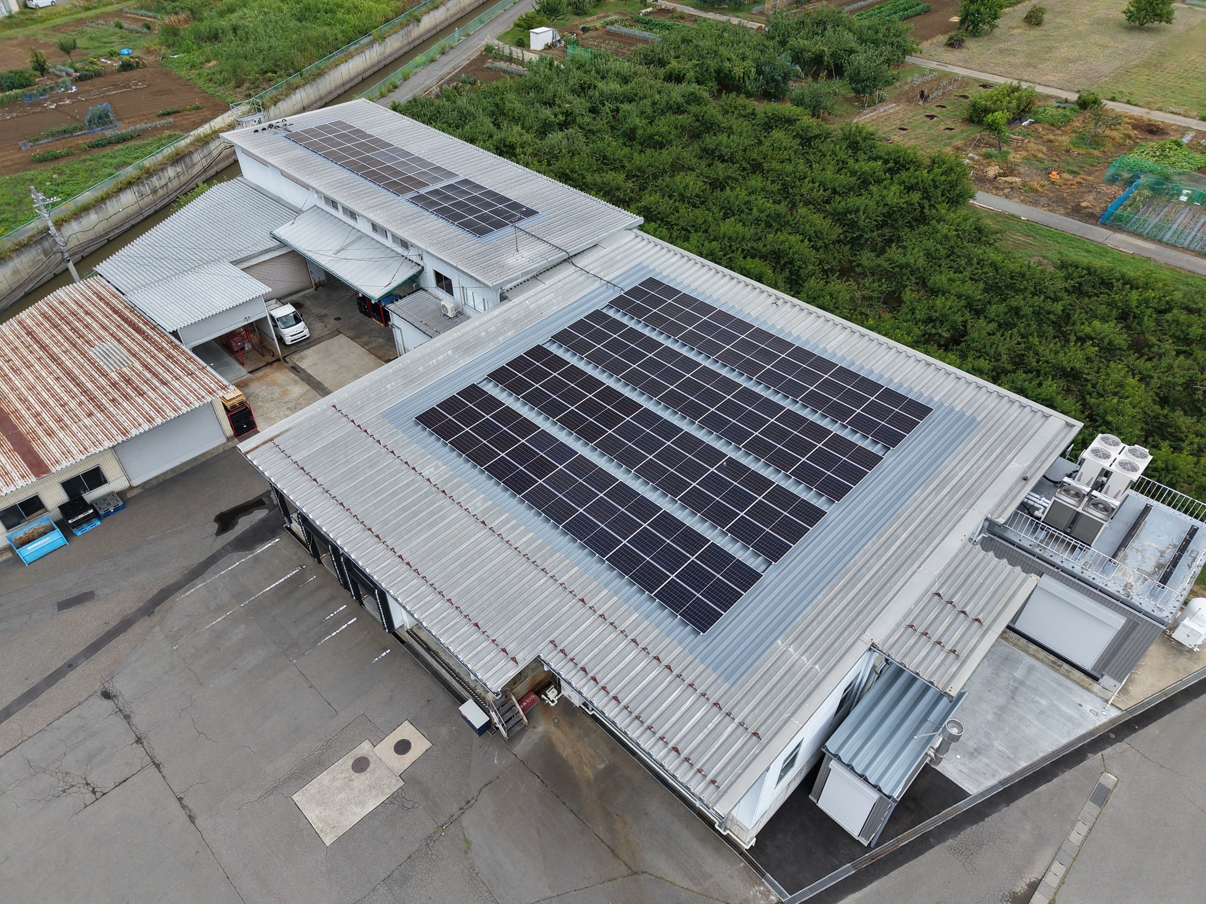 サンクゼールNAGANO Production Base(長野工場)、オンサイトPPAによる再生可能エネルギー電力の導入