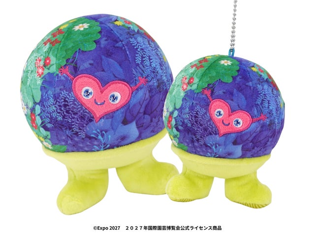 GREEN×EXPO 2027公式ライセンス商品 ちょこんと“自立”する姿が愛らしい GREEN×EXPO 2027公式ライセンス商品 ちょこんと“自立”する姿が愛らしい