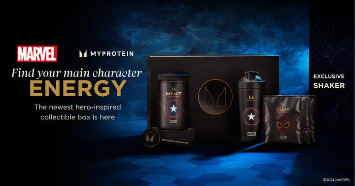 マイプロテイン、「Marvel」を代表する<キャプテン・アメリカ>と マイプロテイン、「Marvel」を代表する<キャプテン・アメリカ>と