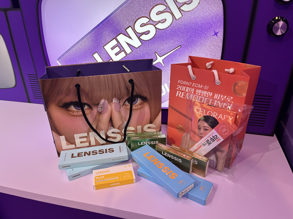 韓国スキンケアブランド「CELORABY」、レンズブランド「LENSSIS」の聖水ポップアップにてコラボプロモーションを開催！