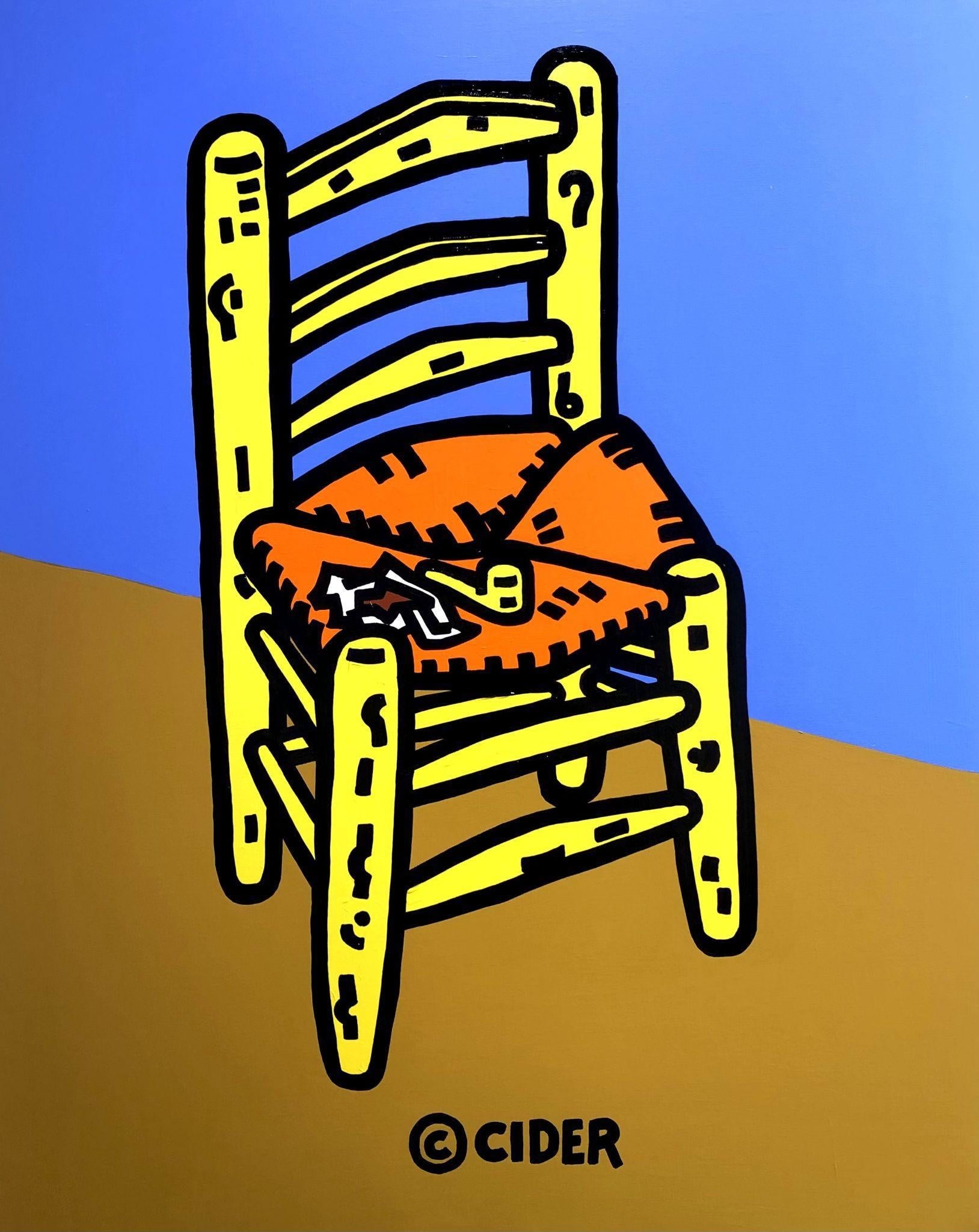 かせきさいだぁ「かせきポップ・ゴッホの椅子 II」