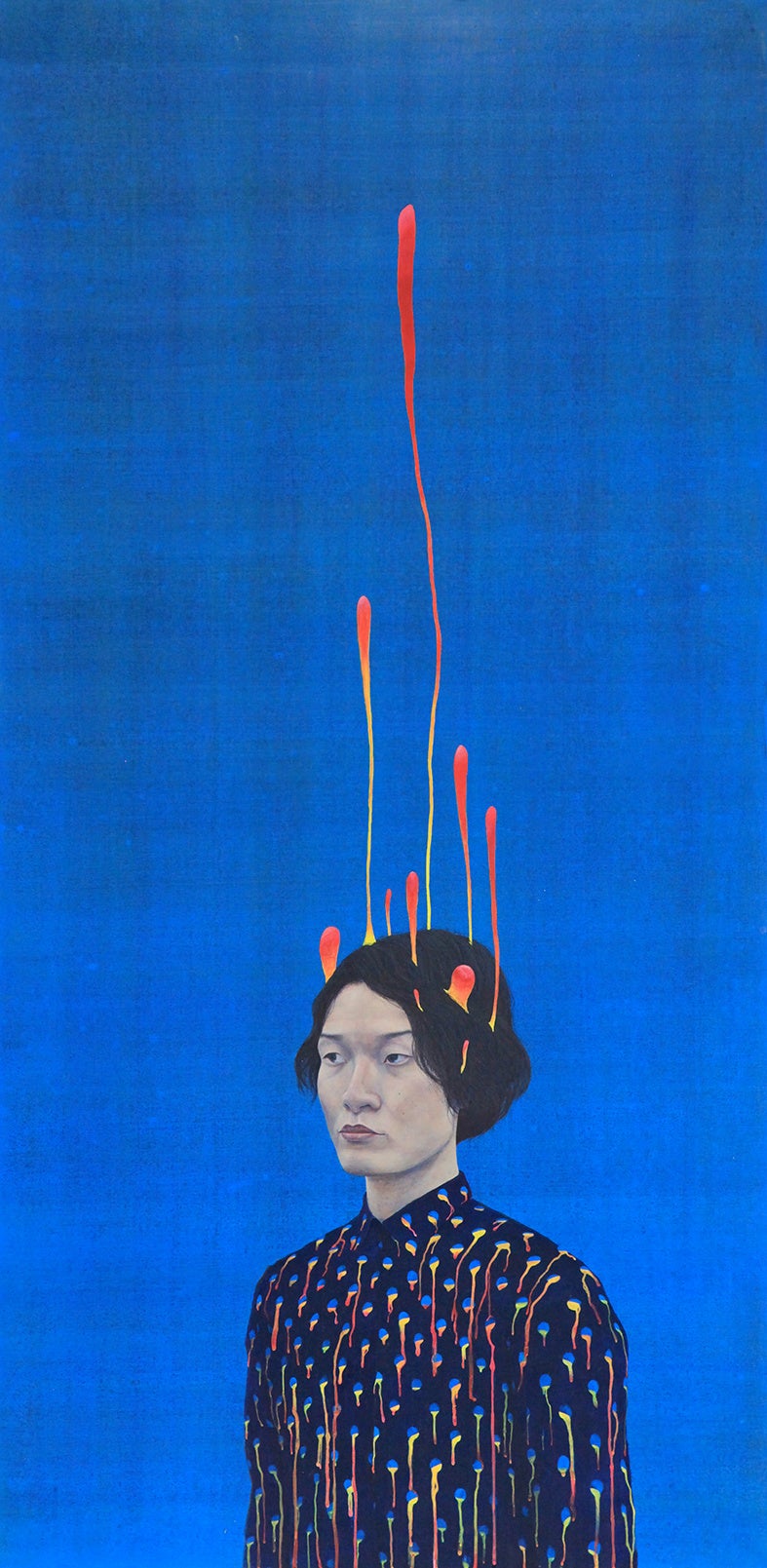 因幡鳥取の画家 現代の風潮を独自の視点で奇々怪々に描き出す画家・因幡都頼