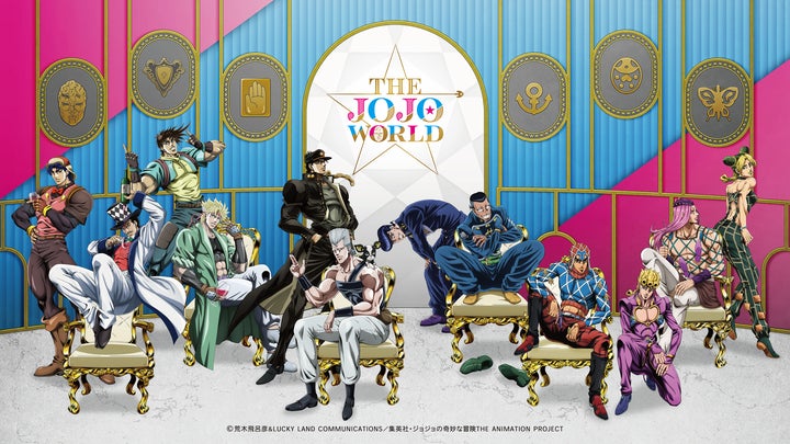 ジョジョの奇妙な冒険』初の体験型公式ショップ『THE☆JOJO WORLD ジョジョの奇妙な冒険』初の体験型公式ショップ『THE☆JOJO WORLD