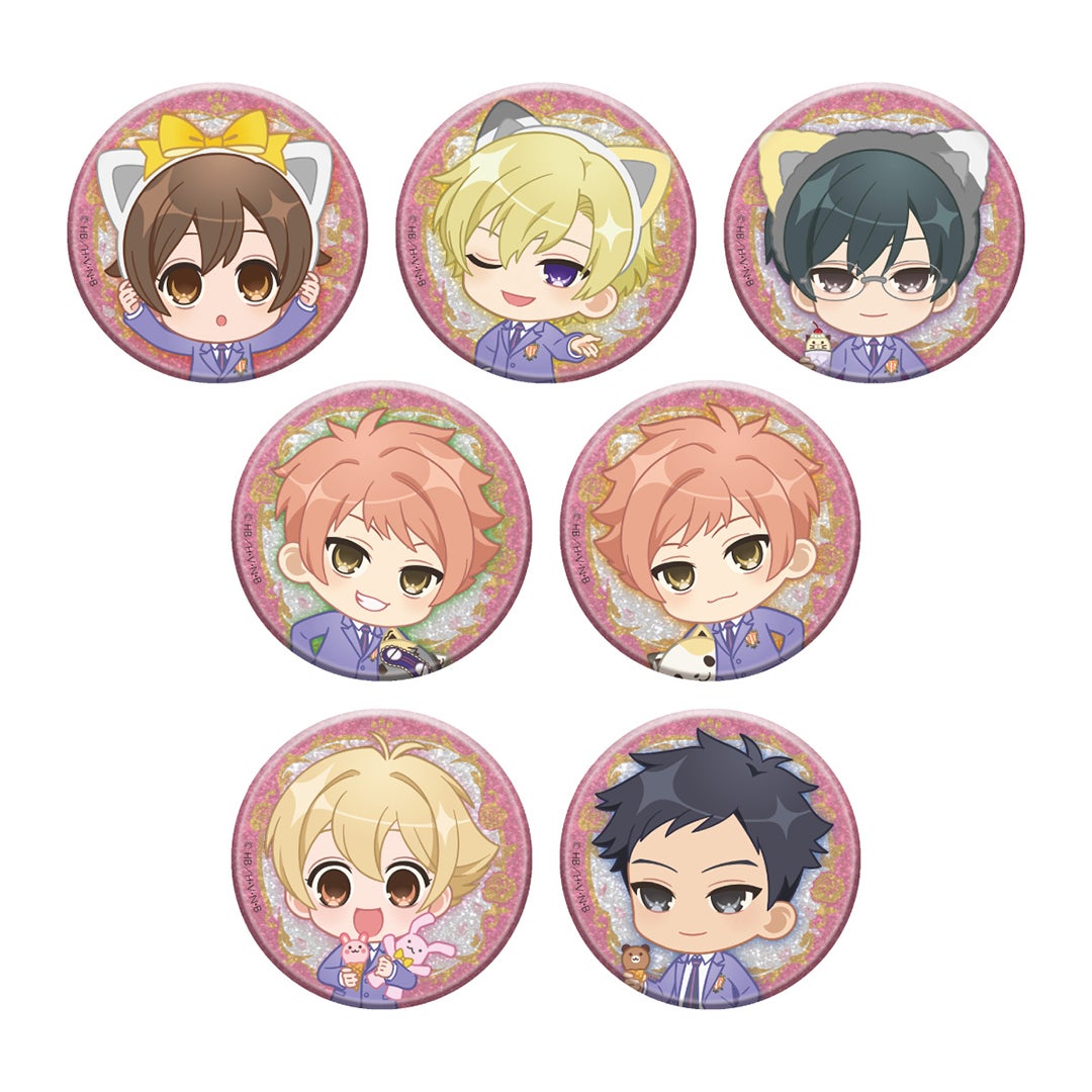 テーマパークを楽しむ7人の描き起こしイラストが登場!『テレビアニメ「桜蘭高校ホスト部」 in NAMJATOWN』11月13日(金)スタート