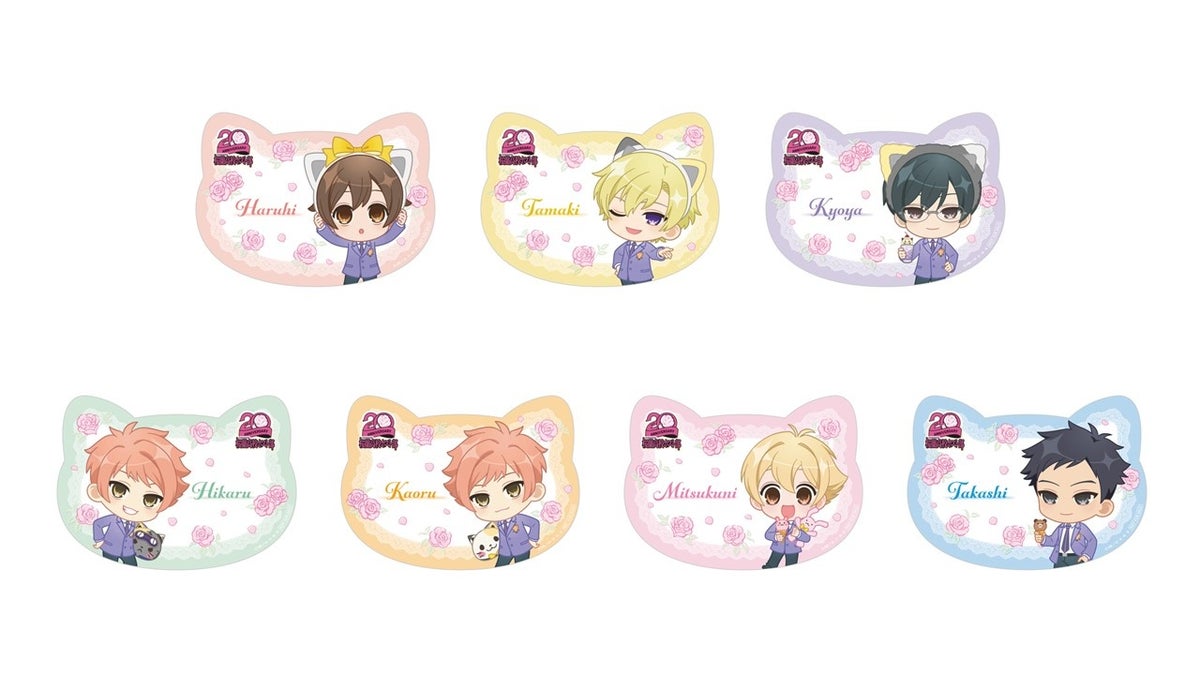 テーマパークを楽しむ7人の描き起こしイラストが登場!『テレビアニメ「桜蘭高校ホスト部」 in NAMJATOWN』11月13日(金)スタート