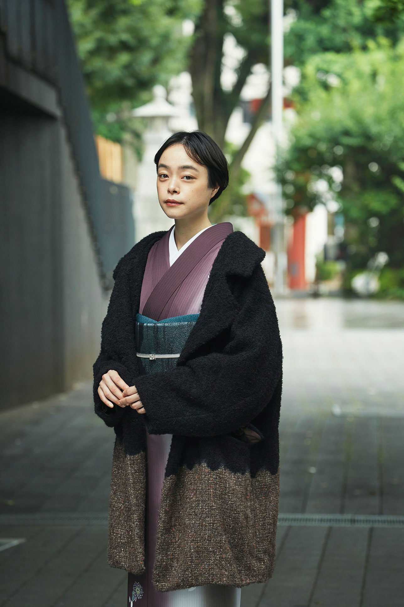 ブラック×ブラウン