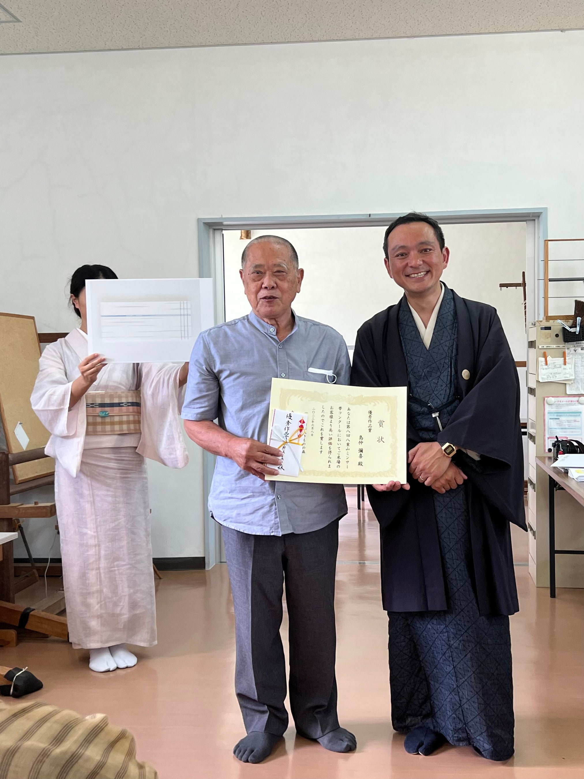 優秀作品賞受賞の島仲さん