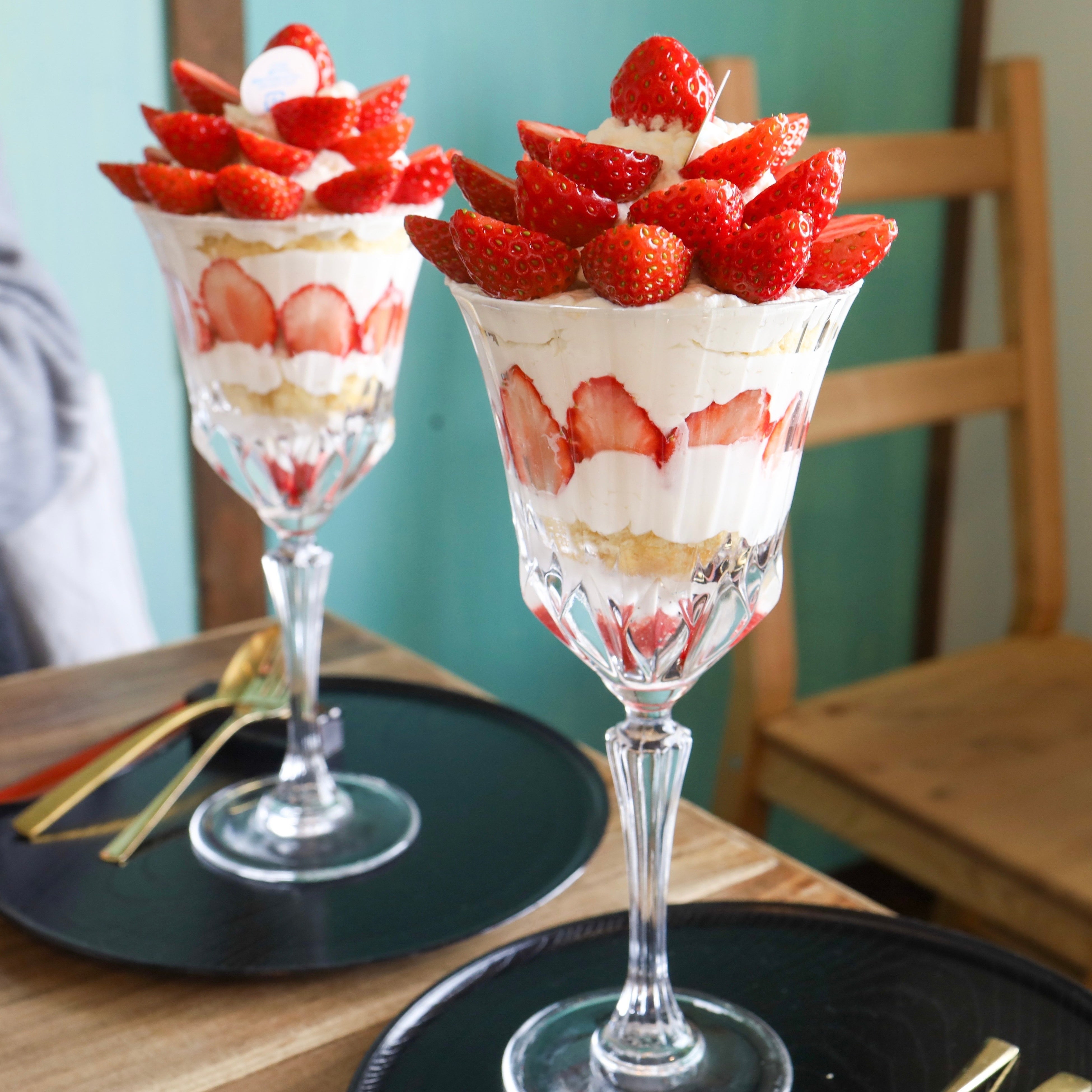 茶寿『グラスショートケーキ』